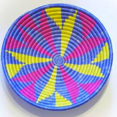 Lavender Pattern Plateau Basket