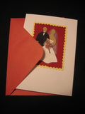 "For Better or Worse" Recycled Wedding Card (RF13) Set of 5 - Rwanda