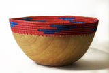 Copabu Wooden Bowl - Red