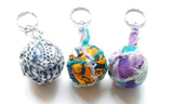 NEW! Textile Ball Key Chains (KY12)
